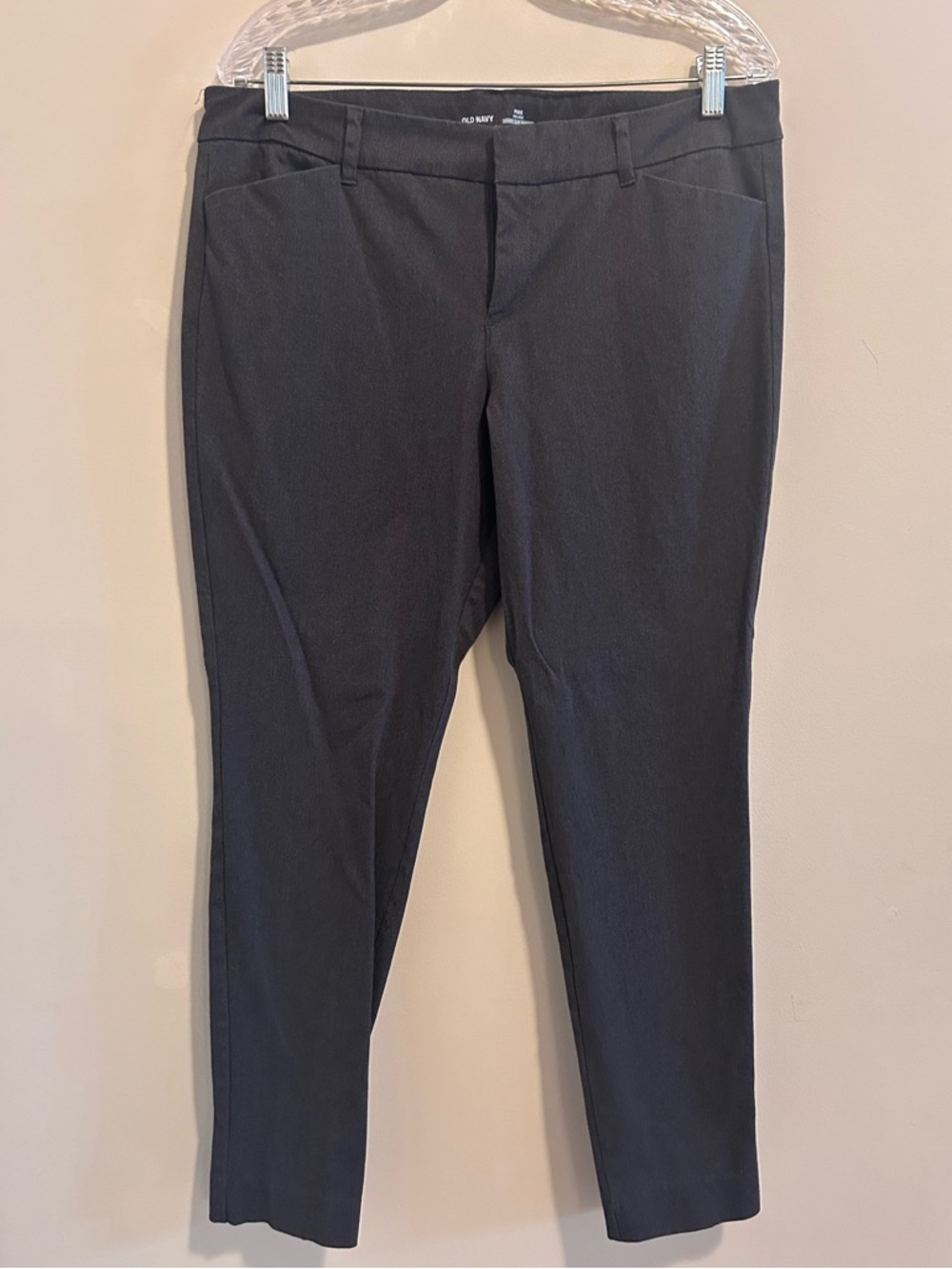 Old Navy Charcoal Petite Slim‎ Dress Pants